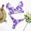 Conjunto bikini Tie Dye Di Lilás