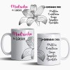 Caneca Flor Qualidade