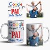 Caneca Google  Personalizável com Foto