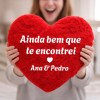 Almofada Peluche Coração