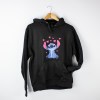 Estampa Impressa Sweater C/ capuz Preto S