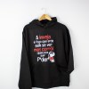 Estampa Impressa Sweater C/ capuz Preto  XXL