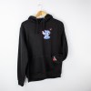 Estampa Impressa Sweater C/ capuz Preto M
