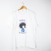 Estampa Impressa T-shirt Unissex 3XL Branca