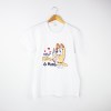 Estampa Impressa T-shirt Unissex M Branca