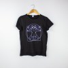 Estampa Impressa T-shirt cintada preto L