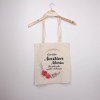 Estampa Impressa Tote Bag Cru Auxiliar Maria