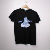 Estampa Impressa T-shirt Unissex S Preta