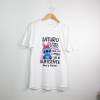Estampa Impressa T-shirt Unissex 2XL Branca
