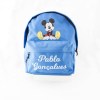 Estampa Impressa Mochila Escolar Azul Royal Pablo Gonçalves