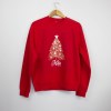 Estampa Impressa Sweater Vermelha M Mãe
