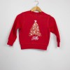 Estampa Impressa Sweater criança 3/4 anos Vermelha Filho