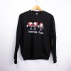 Estampa Impressa Sweater Preta S