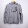 Estampa Impressa Sweater Com Capuz Cinza Claro S Avó