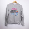 Estampa Impressa Sweater Cinza Claro S Tiago