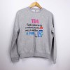 Estampa Impressa Sweater Cinza Claro S Tiago