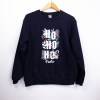Estampa Impressa Sweater Azul Escuro M Pedro