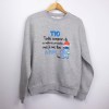 Estampa Impressa Sweater Cinza Claro M Tiago