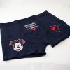 Estampa Impressa Boxer L-XL Azul Marinho Elisabete