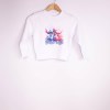 Estampa Impressa Sweater Branca 3/4 anos Gabriela