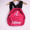 Estampa Impressa Mochila Escolar Rosa Liliana