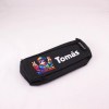 Estampa Impressa Estojo Escolar Simples Preto Tomás