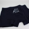 Estampa Impressa Boxer L-XL Azul Escuro