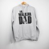 Estampa Impressa Sweater Com Capuz Cinza Claro L