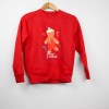 Estampa Impressa Sweater Vermelha 9-10 anos Filha