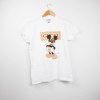 Estampa Impressa T-shirt Branca S