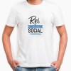Tshirt Homem Rei Distanciamento Social