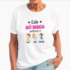Tshirt Senhora Avó Babada