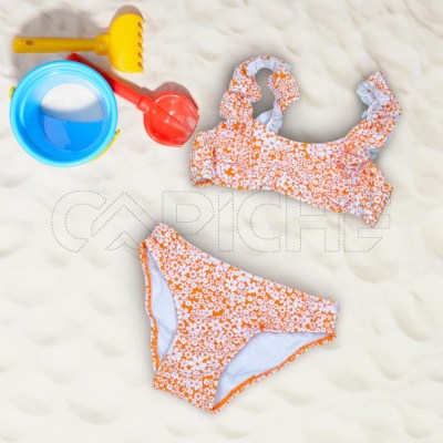 Bikini Criança Tip Top Laranja
