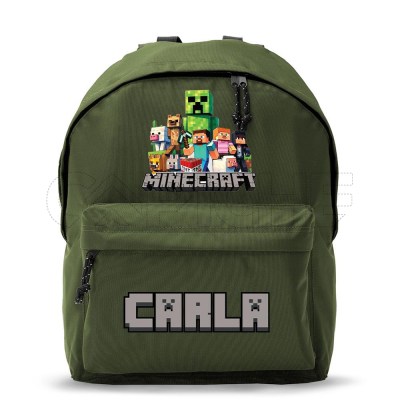 Mochila escolar Minecraft