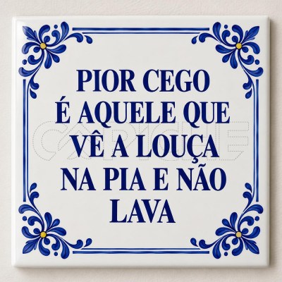 Azulejo Pior Cego