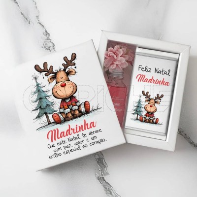 Caixa presente Feliz Natal #SEO