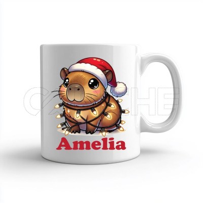 Caneca capivara natal