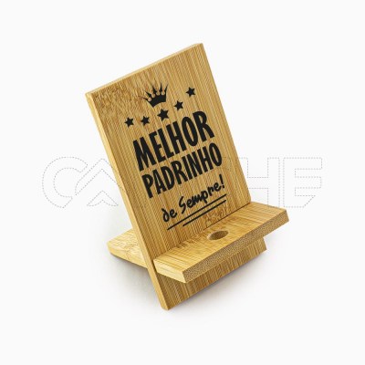 Suporte para telemóvel em bambu O melhor #SEO