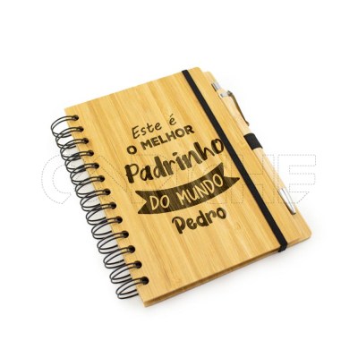 Caderno Bambu Este Melhor do Mundo