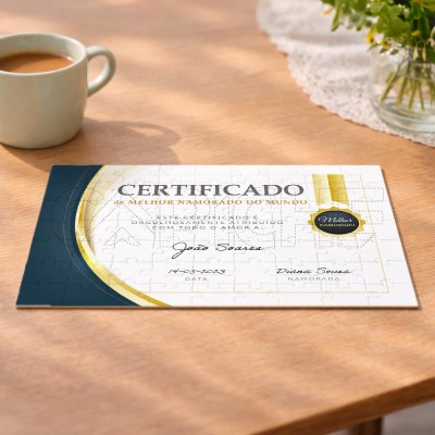 Puzzle Certificado Melhor #SEO do Mundo