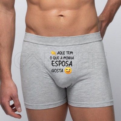 Boxer Homem Minha #SEO Gosta