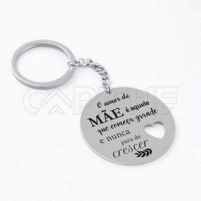 Porta chaves Amor de Mãe