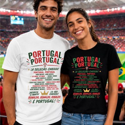 T-Shirt Portugal Mundial