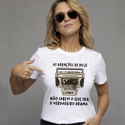T-Shirt Drama Gerações