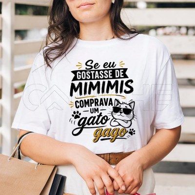 T-Shirt Se eu gostasse