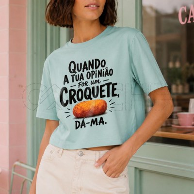 T-Shirt Quando a tua Opinião