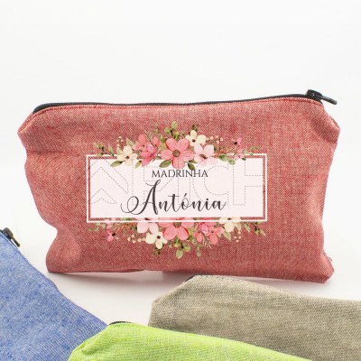 Necessaire Personalizado Floral #SEO