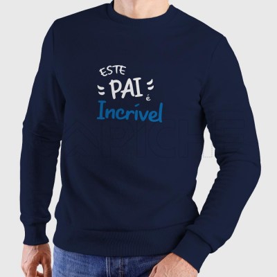 Sweatshirt Homem Incrível #SEO
