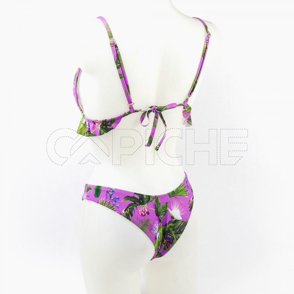 Conjunto bikini Boho Lilas