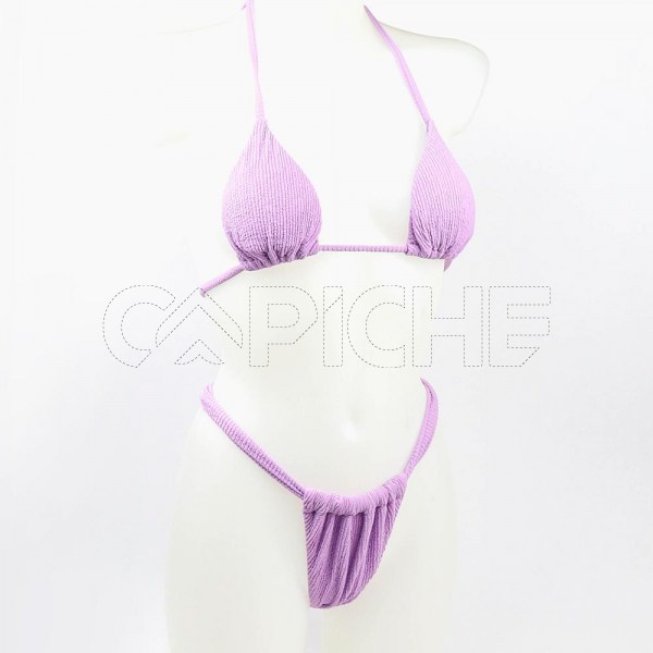 Conjunto bikini Diablo Lilás